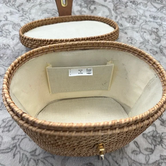 Vintage Magid Wicker Basket Bag - Picture 9 of 12